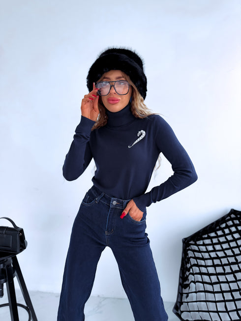 Klasiskā bītlene - NAVY ZILA